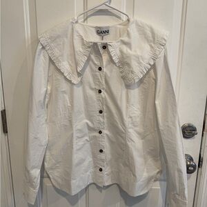 NWT Ganni Button down
